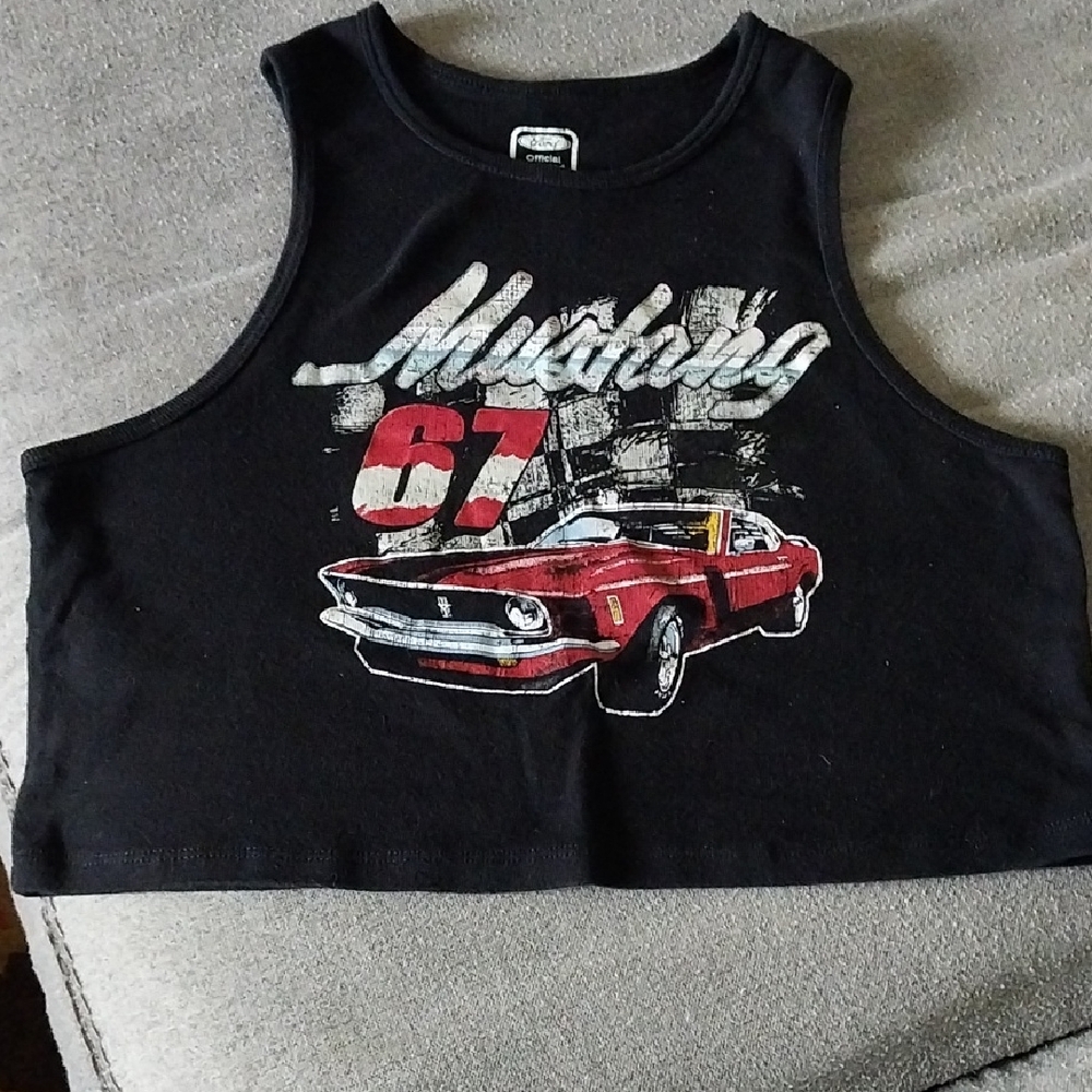 Ford 1967 Mustang Tank Crop Top RARE